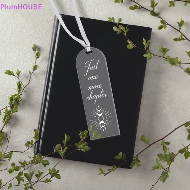 Plumhouse 10 chiếc Thẻ Bookmark Acrylic Trong Suốt DIY Quà Tặng Cá Tính Thẻ Hành Lý 3