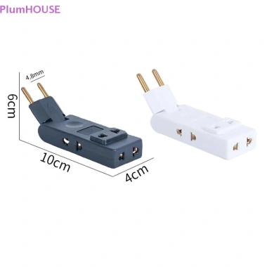 Plumhouse 4 trong 1 Ổ cắm tường Nối dài EU 180° - Adapter du lịch đa năng, chuyển đổi VN, giá ưu đãi 31.500₫ 5