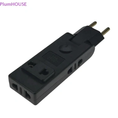Plumhouse 4 trong 1 Ổ cắm tường Nối dài EU 180° - Adapter du lịch đa năng, chuyển đổi VN, giá ưu đãi 31.500₫ 8