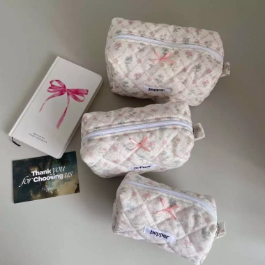 Pouch chần bông đa kích cỡ Pepper Clothing - Túi mỹ phẩm, hộp bút, giảm còn 114k