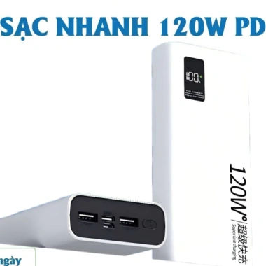Power Bank 120W 200W PD30W 10.000-50.000mAh Màn Hình LED Tích Hợp - Giá 145.000 VND