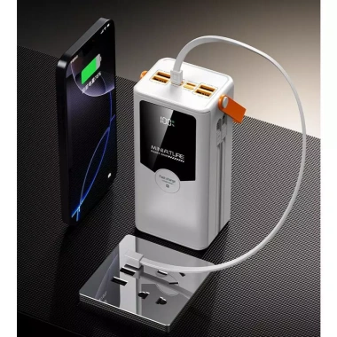 Power Bank 50.000-80.000mAh 120W sạc nhanh, tặng cáp sạc, dây sạc, giá 315.000₫ 7