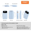 Power Bank Dosen PD 22.5W 2 Đầu, Dây Đôi, LED, 10.000-25.000mAh - 389.800 VND 2