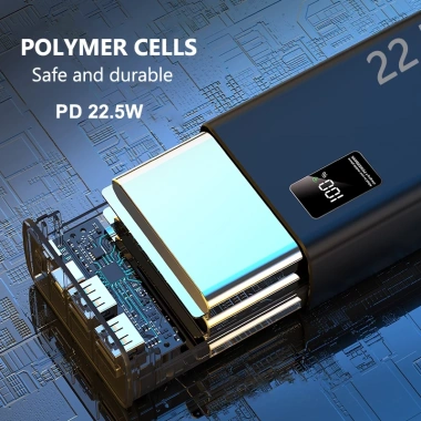 Power bank DOSEN PRO K7 10.000-50.000mAh màn hình LED - Sạc nhanh, giá 228.626 VND
