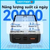 Power Bank Vention 20.000mAh PD 22.5W - Sạc nhanh Type-C, Tương thích iPhone, Xiaomi, Huawei, Samsung - BH 12 tháng 3