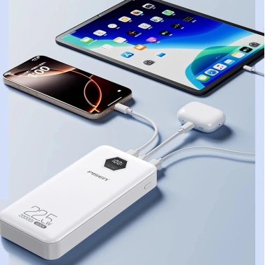 Power Cube SDP PISEN QUICK 22.5W 10.000/20.000mAh - Sạc Nhanh PD/QC, 3 Cổng, Nhỏ Gọn, Máy Bay TP-D183