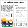 PowerBand Dây Kháng Lực Đa Năng 15,000 VND - Tập Toàn Thân, Yoga, Fitness, Kéo Xà 3