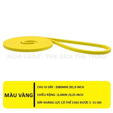 PowerBand Dây Kháng Lực Đa Năng 15,000 VND - Tập Toàn Thân, Yoga, Fitness, Kéo Xà 9 PowerBand Dây Kháng Lực Đa Năng 15,000 VND - Tập Toàn Thân, Yoga, Fitness, Kéo Xà 9
