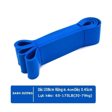 Powerband Dây Tập Kháng Lực Đa Năng Màu Cam Xanh Dương - Tập Toàn Thân 128.000₫