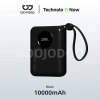 Powerbank Mini GOOJODOQ 10.000mAh Sạc Nhanh Type C Lightning USB - Dung Lượng Lớn, Nhẹ Nhàng, Giá 289.000₫ 10