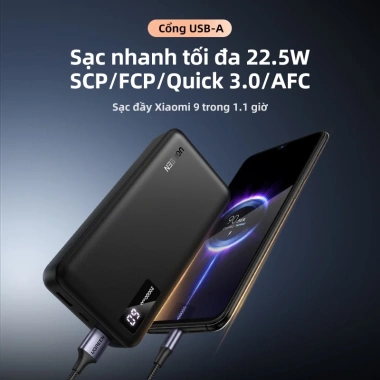 Powerbank Ugreen 20.000mAh PD20W QC18W - Sạc nhanh iPhone, Samsung, Huawei - 450.000₫ 3 Powerbank Ugreen 20.000mAh PD20W QC18W - Sạc nhanh iPhone, Samsung, Huawei - 450.000₫ 3