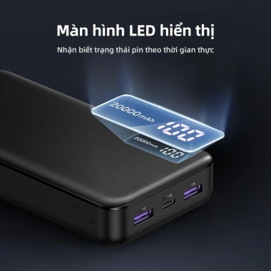 Powerbank Ugreen 20.000mAh PD20W QC18W - Sạc nhanh iPhone, Samsung, Huawei - 450.000₫