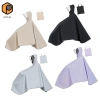 Prettyia Bike Rain Poncho – Vỏ bảo vệ xe đạp nhẹ, mũ trùm đầu, áo mưa nhỏ gọn chống nước 8