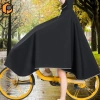 Prettyia Bike Rain Poncho – Vỏ bảo vệ xe đạp nhẹ, mũ trùm đầu, áo mưa nhỏ gọn chống nước 10