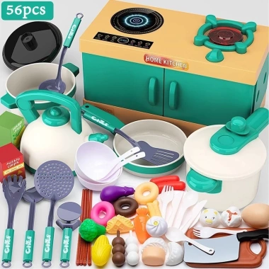 PRT Toys Bộ Đồ Chơi Nấu Ăn Cao Cấp cho Trẻ 4-6 tuổi - Dụng Cụ Nhà Bếp & Bếp Mô Phỏng - Giá 105.000 VNĐ 7