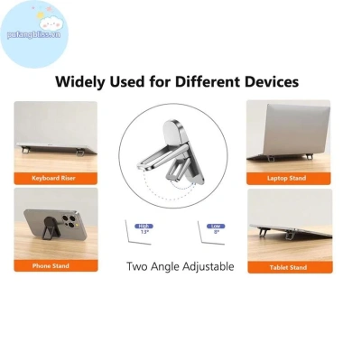 Pufangbliss Giá Đỡ Laptop Di Động Gập Lại Nvisible Riser Làm Mát Notebook 2 Chiếc Giá 39.600₫