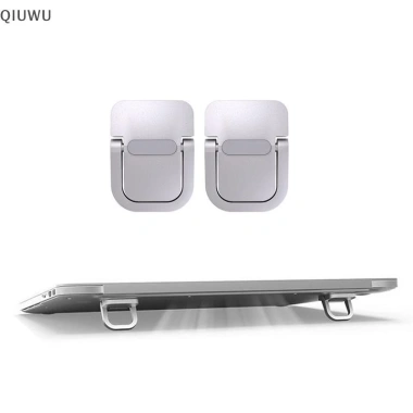 QIUWU 2 Giá Đỡ Laptop Di Động Gập Gọn Nvisible Riser - Làm Mát, Tiết Kiệm 20k