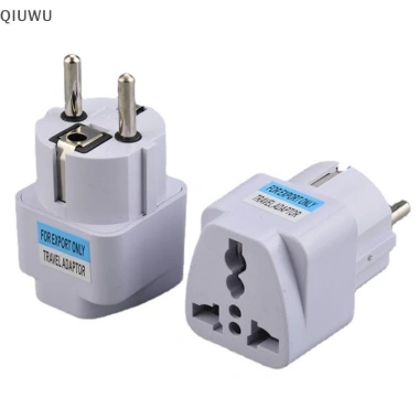 Qiuwu Đa Năng AU UK US to EU E/F Pháp Tây Ban Nha, Cắm AC KR Du Lịch - Giá 42.790₫