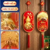 Quả Bầu & Cây Kim Ngân Chiêu Tài - Tranh Treo Tết Thủy May Mắn Năm Mới 308TT