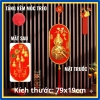 Quả Bầu & Cây Kim Ngân Chiêu Tài - Tranh Treo Tết Thủy May Mắn Năm Mới 308TT 5