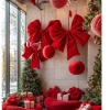 Quả châu đỏ nhung đa kích cỡ - Trang trí cây thông Noel, giá chỉ 19.000đ 3