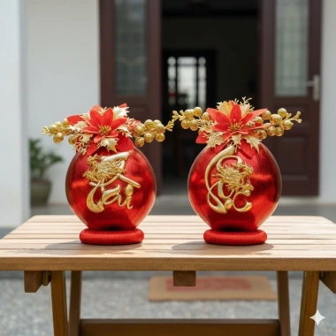 Quả dừa tài lộc trang trí Tết - May mắn, phong thủy, giảm giá 18% chỉ 129.000₫