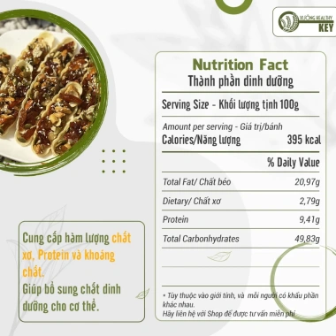Quà tặng người yêu Valentine Box 18 vị Healthy Key nguyên cám mix hạt EatClean