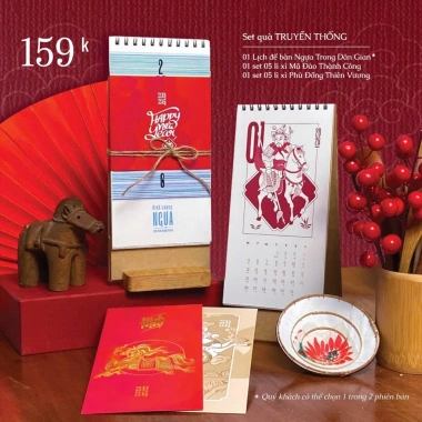 Quà Tặng Tết Bình Ngọ 2.026 Giá ưu đãi 159k Quà ý nghĩa cho gia đình và người thân