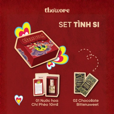 Quà Tặng Valentine 14/2 Tương Tư Thơmore x Bittersweet - Nước Hoa & Chocolate Thủ Công 568k 5