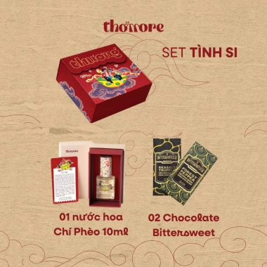 Quà Tặng Valentine Bạn Trai - TÌNH SI Thơmore x Bittersweet: Nước hoa & Chocolate Thủ Công 14/2, 568k 3