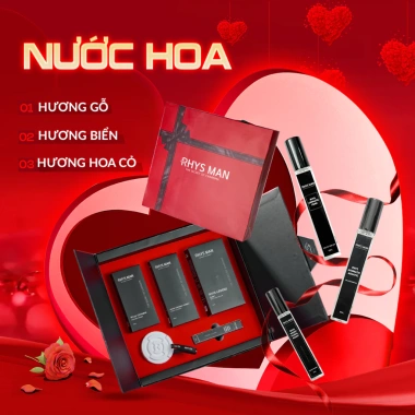 Quà tặng Valentine - Bộ 4 món: Sữa tắm gội 3in1 350ml, Dung dịch vệ sinh 120ml, Sữa rửa mặt 100ml, Nước hoa nam 10ml RHYS MAN - 659.000₫ 6