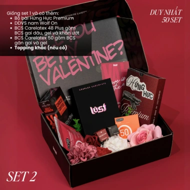 Quà Tặng Valentine Cặp Đôi Socola Lust Chocolate - Giá ưu đãi 189.000 VND 7