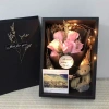 Quà Tặng Valentine YangYang Hoa Hồng Sáp Đèn LED và Gấu - Dành Cho Người Yêu 14/2 2