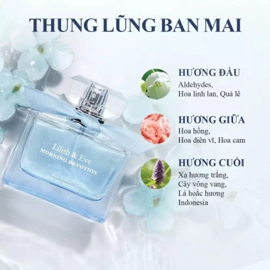 Quà Tết Nước hoa Lilith và Eve Morning Devotion 50ml nữ thơm lâu ngọt ngào, lưu hương 379k 2