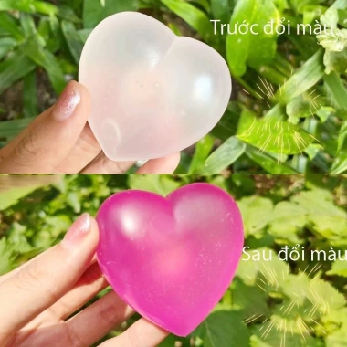 Quả Tim Bóp Đổi Màu - Đồ Chơi Giảm Căng Thẳng Người Lớn Trẻ Em 2.025 Giá 16.666 VND