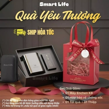 Quà Valentine: Máy Cạo Râu Enchen Mini 6, K8, 6S – Lưỡi Đôi Từ Tính, Dao Tự Mài, Giá Ưu Đãi 269k Quà Valentine: Máy Cạo Râu Enchen Mini 6, K8, 6S – Lưỡi Đôi Từ Tính, Dao Tự Mài, Giá Ưu Đãi 269k
