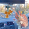 Quà Valentine Móc Khóa Hoa Nhân Tạo Đan Tay Dễ Thương Trang Trí Nhà Cửa Mẹ 6