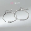 Quà Valentine Vòng Tay Đôi Titan Không Gỉ Tặng Người Yêu Hoa Lưu Ly Dilys MF05 67.500đ 8