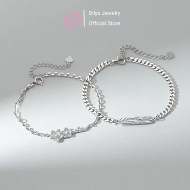 Quà Valentine Vòng Tay Đôi Titan Không Gỉ Tặng Người Yêu Hoa Lưu Ly Dilys MF05 67.500đ 8 Quà Valentine Vòng Tay Đôi Titan Không Gỉ Tặng Người Yêu Hoa Lưu Ly Dilys MF05 67.500đ 8