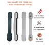 Quai xách tay cầm thay thế vali Lusetti Kakashi - Lắp ráp nhanh, giá chỉ 59.000đ