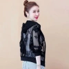 Quần áo chống nắng ren nữ mùa hè, plus size lưới mỏng ngắn, mũ trùm đầu, giá 222.445 VND 10
