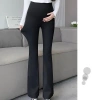Quần Bầu ống loe vải Umi lạnh dày dặn, co giãn 4 chiều, siêu mát 4 mùa - Giá 138.000đ 8