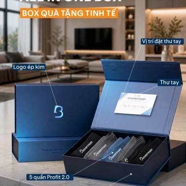 Quần boxer nam Profit 2.0 thoáng khí, khử mùi - Combo quà tặng - 398.000đ 4