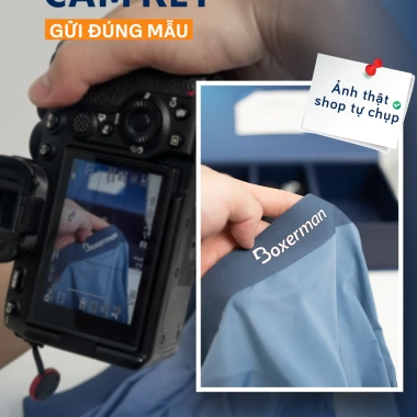 Quần boxer nam Profit 2.0 thoáng khí, khử mùi - Combo quà tặng - 398.000đ 7