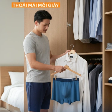 Quần boxer nam Profit 2.0 thoáng khí, khử mùi - Combo quà tặng - 398.000đ 9