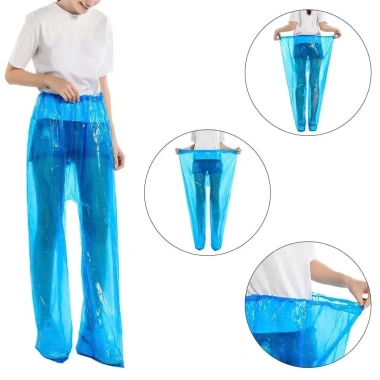 Quần Đi Mưa PE Cao Cấp Chống Thấm, Gấp Gọn Tiện Dụng, Phù Hợp Hoạt Động Ngoài Trời - 18.000đ