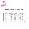 Quần Đi Mưa RANDO, Vải Dù Không Thấm Nước, Phượt Xe Máy Xe Đạp – 141.000₫ 5
