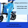 Quần đi mưa trong suốt chống thấm, gấp gọn tiện lợi cho xe máy & du lịch - 2 chiếc 3