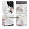 Quần Đùi Dạ Teck Chala Bigisze Lưng Cạp Cao 2 Khuy Màu Tết Noel Thanh Lịch Giá 130k 4