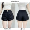 Quần Đùi Dạ Teck Chala Bigisze Lưng Cạp Cao 2 Khuy Màu Tết Noel Thanh Lịch Giá 130k 5